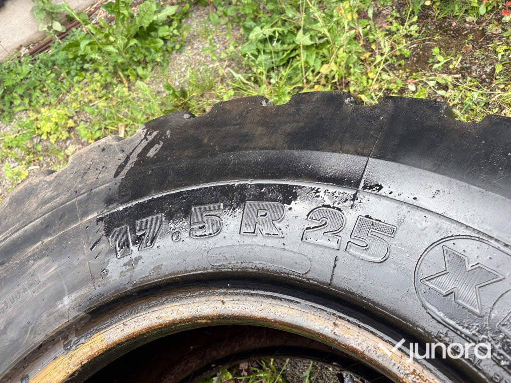 Hjullastarhjul - Michelin, 17,5 R 25, 4 st