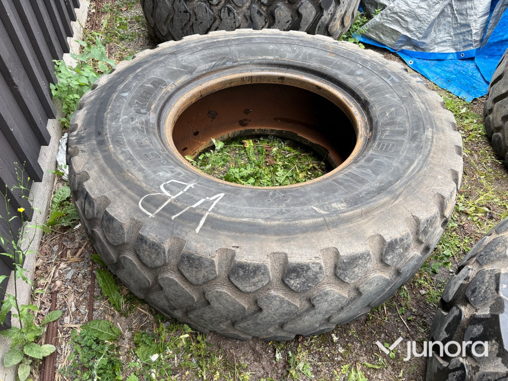 Hjullastarhjul - Michelin, 17,5 R 25, 4 st