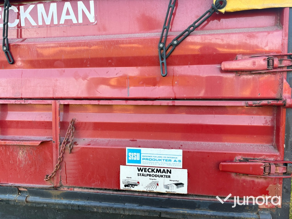 Spannmålsvagn - Weckman, 8 ton