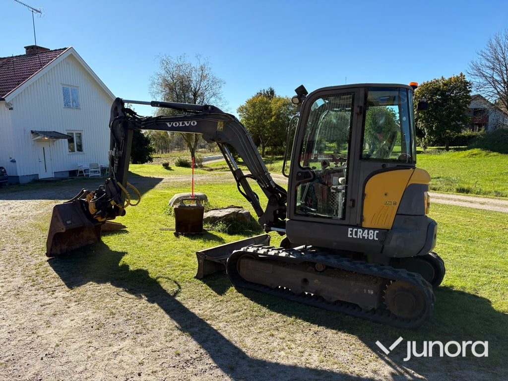 Bandgrävare grävmaskin Volvo ECR48C