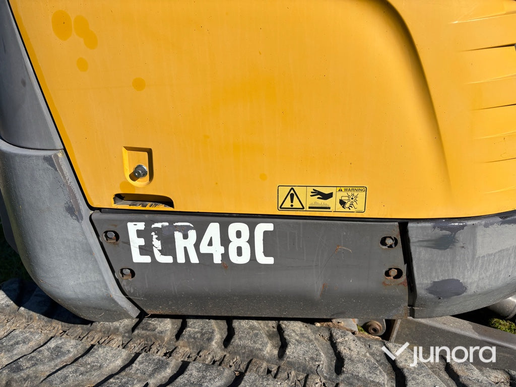 Bandgrävare grävmaskin Volvo ECR48C