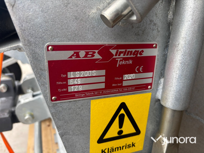 Sandspridare - AB Siringe, LS200S