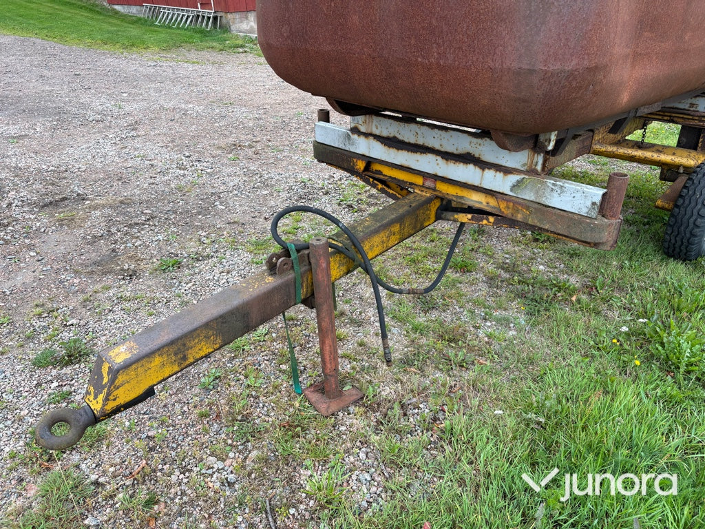 Tippkärra med boggi Rottne 5-tons