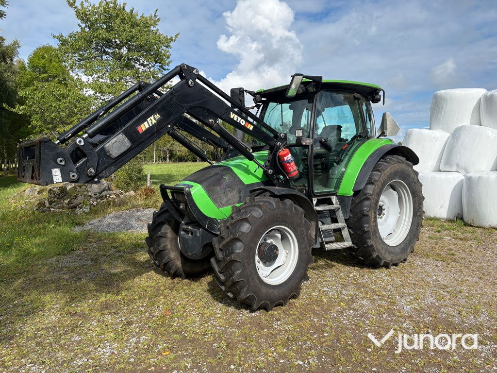 Traktor - Deutz-Fahr Agrotron K120 med lastare