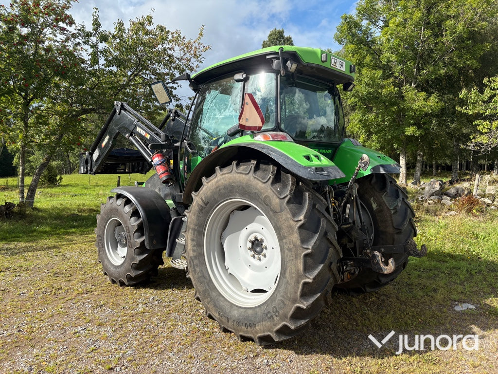 Traktor - Deutz-Fahr Agrotron K120 med lastare
