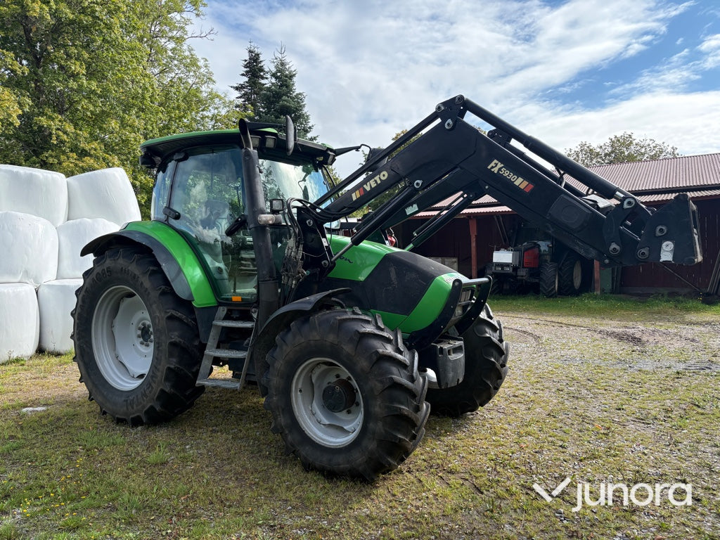 Traktor - Deutz-Fahr Agrotron K120 med lastare