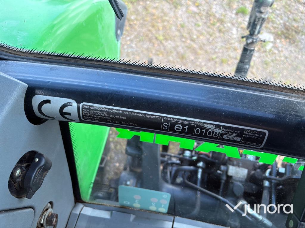 Traktor - Deutz-Fahr Agrotron K120 med lastare