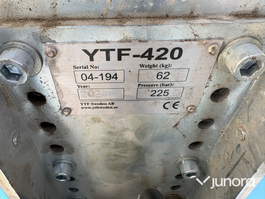Hydraulisk ytfräs - YTF-420, S45