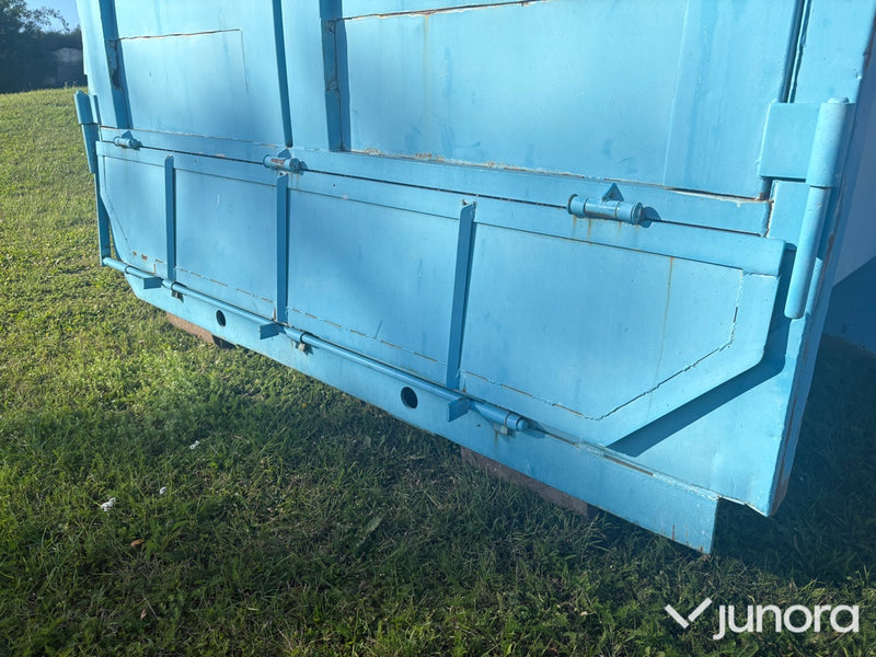 Lastväxlarcontainer - 25 m³, Med spannmålslucka