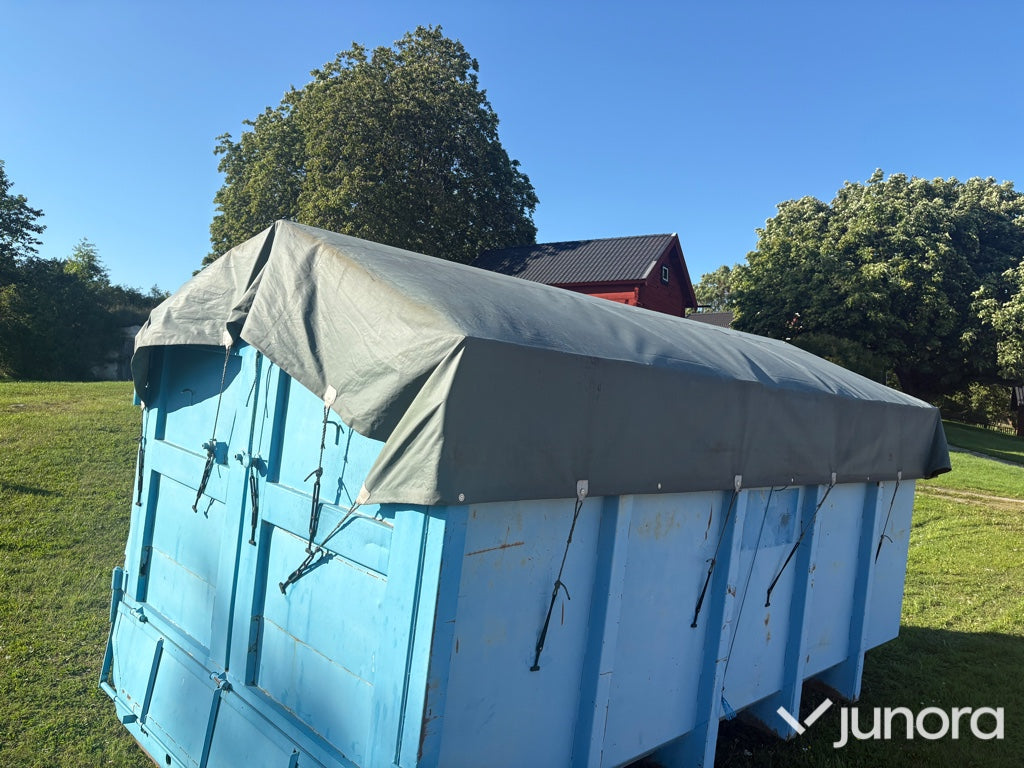 Lastväxlarcontainer - Med spannmålslucka, 25 m³