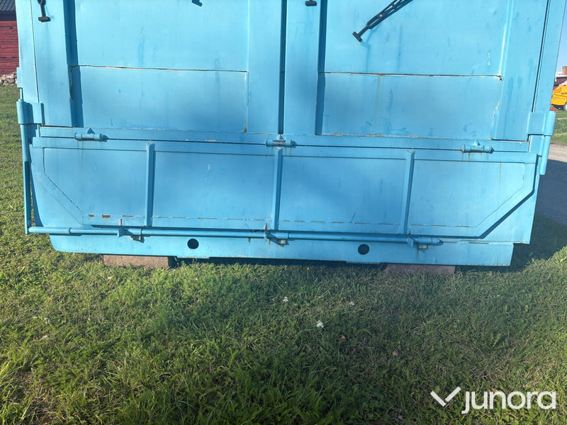 Lastväxlarcontainer - 25 m³, Med spannmålslucka