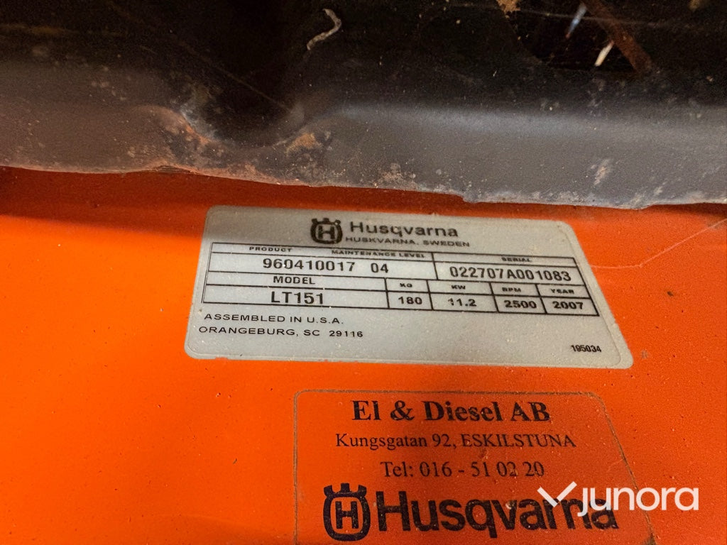 Åkgräsklippare - Husqvarna, LT 151