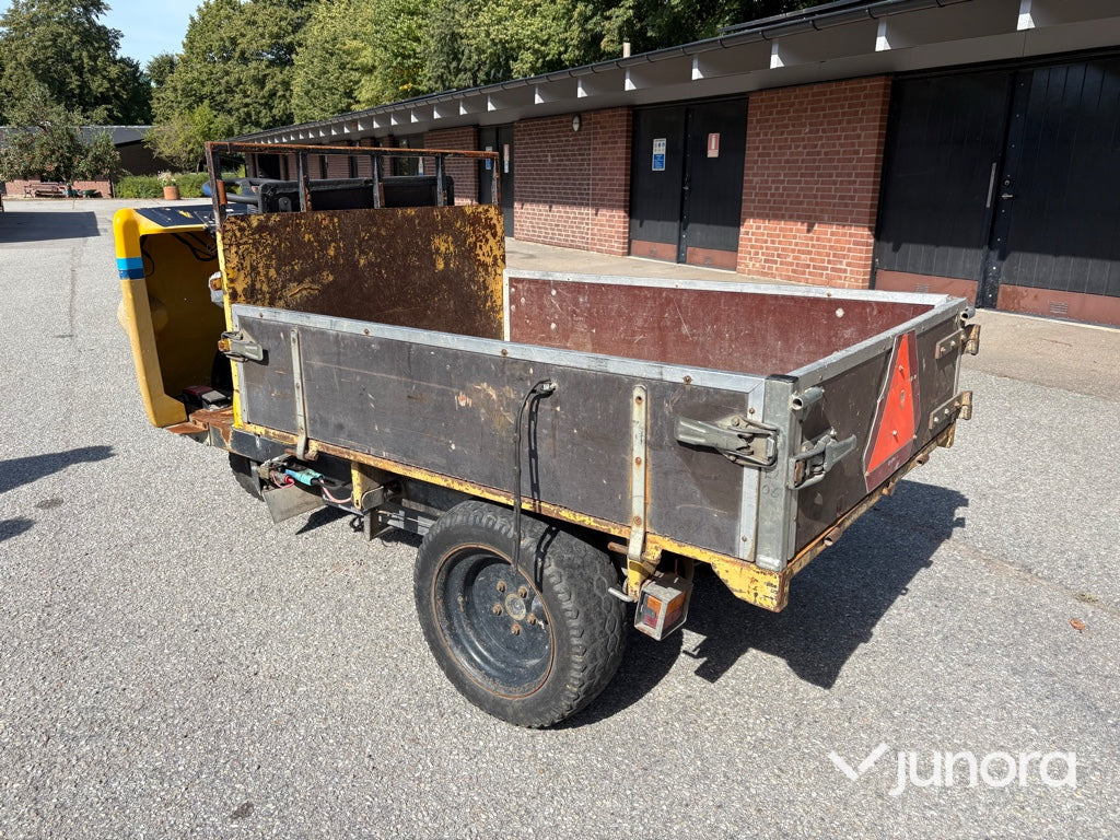 Eldriven flaktruck med trevägstipp – Alme TR10EL