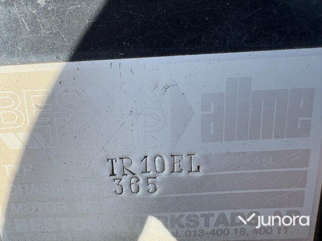 Eldriven flaktruck med trevägstipp – Alme TR10EL