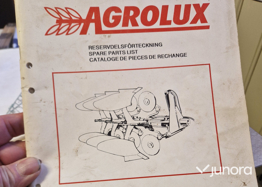 Växelplog - Agrolux SRT, delburen, 5-skärig
