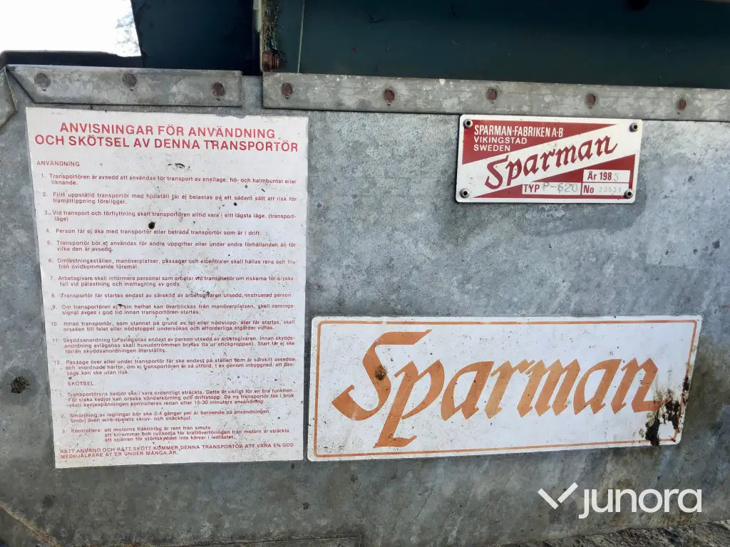 Baltransportör - Sparman 12 meter