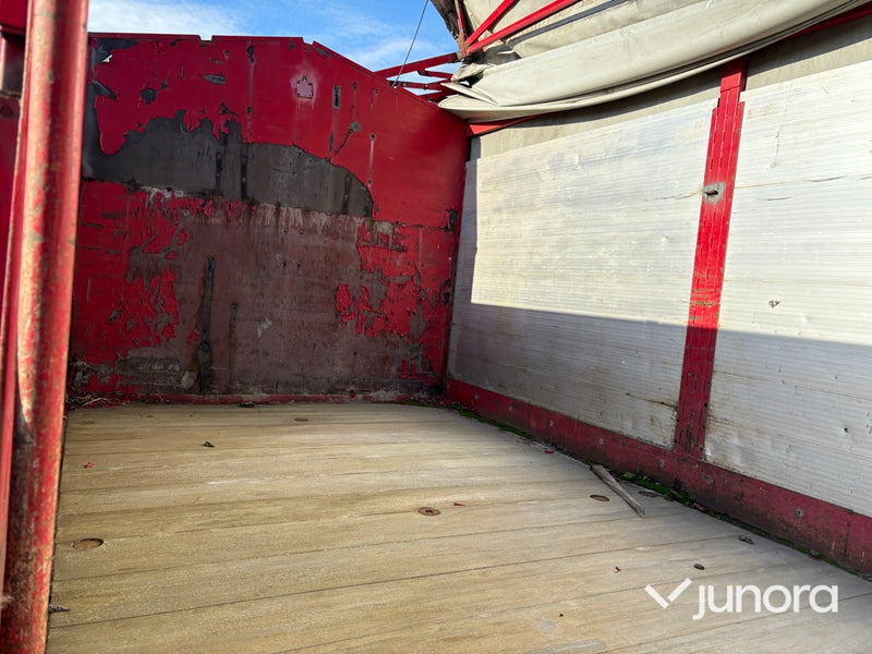 Aluminiumflak - Med hydrauliskt tak