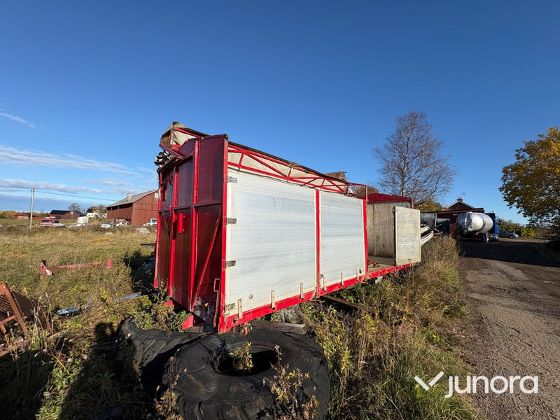 Aluminiumflak - Med hydrauliskt tak