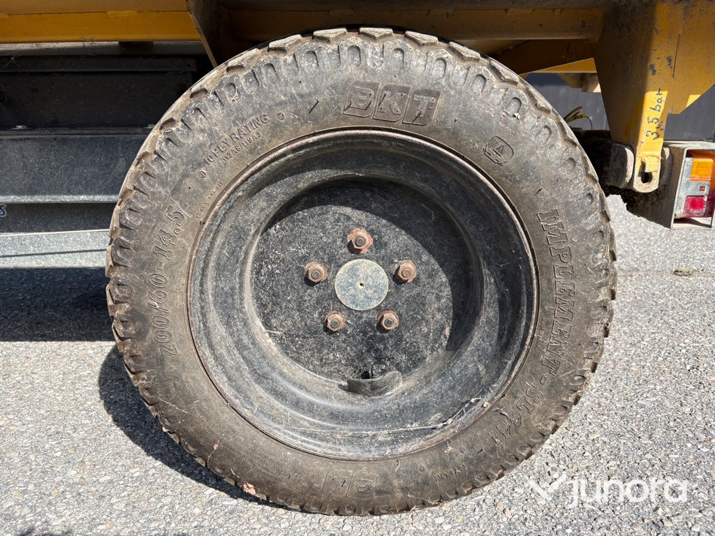 Eldriven flaktruck med trevägstipp – Alme TR10EL