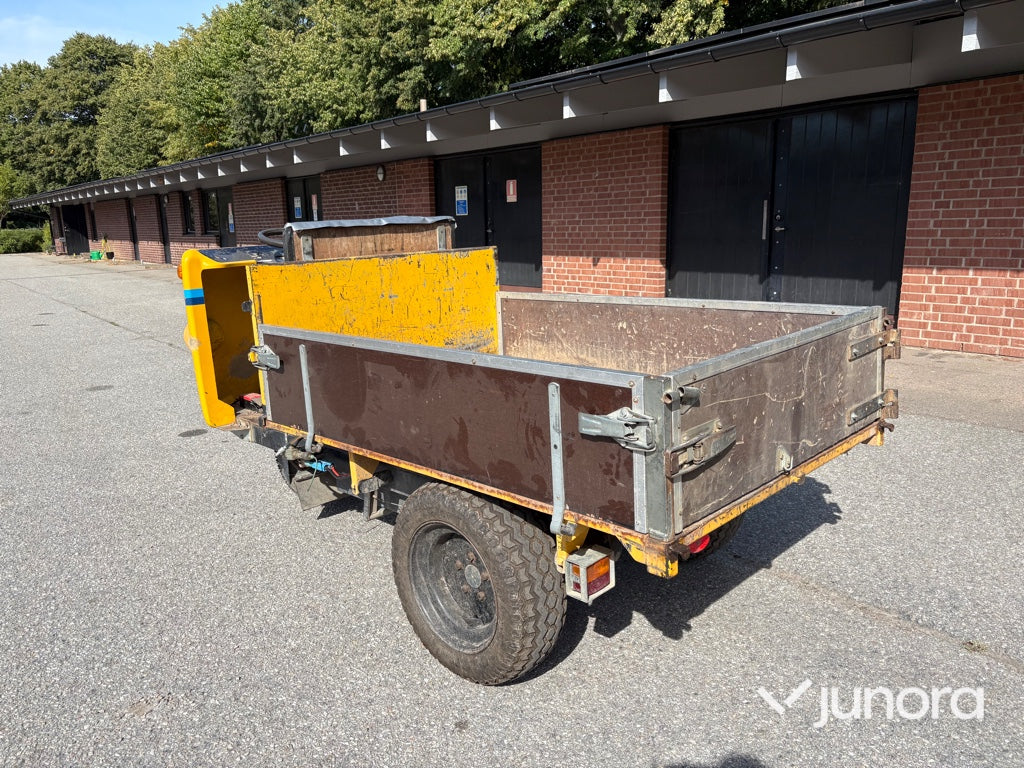 Eldriven flaktruck med trevägstipp – Alme TR10EL