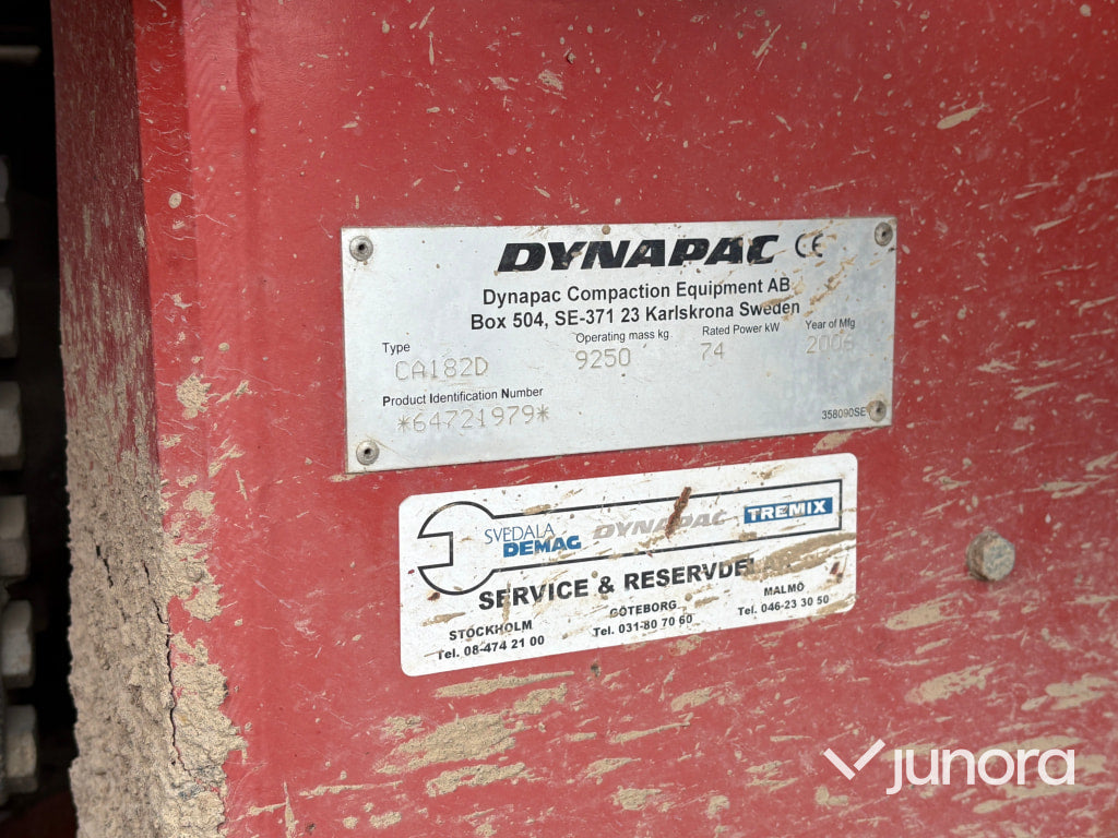 Vibrationsvält - Dynapac CA182D