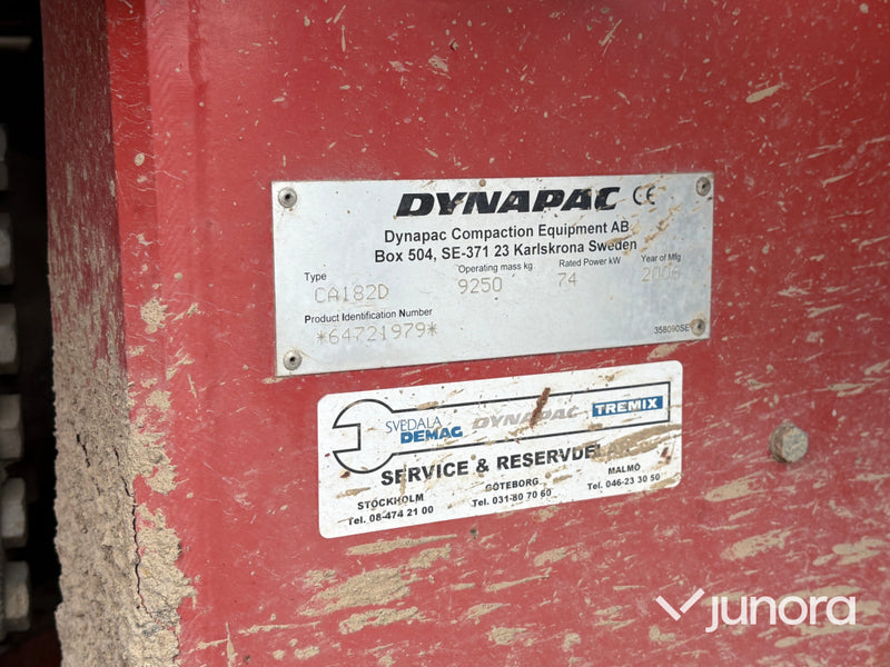Vibrationsvält - Dynapac CA182D