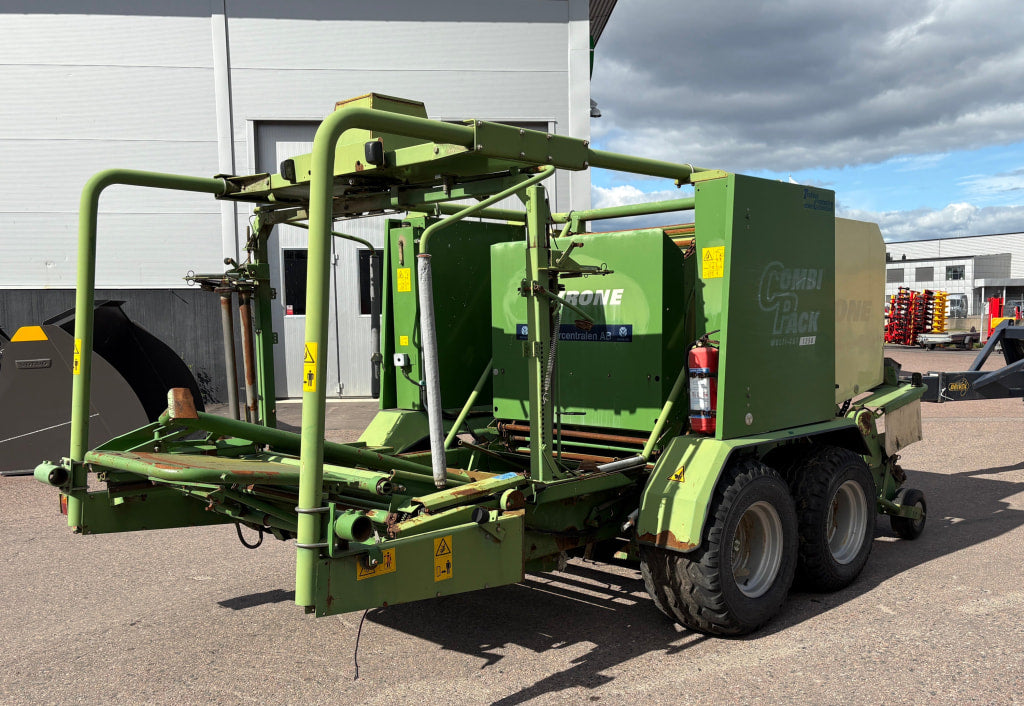 Rundbalspress Krone COMBI PACK 1250