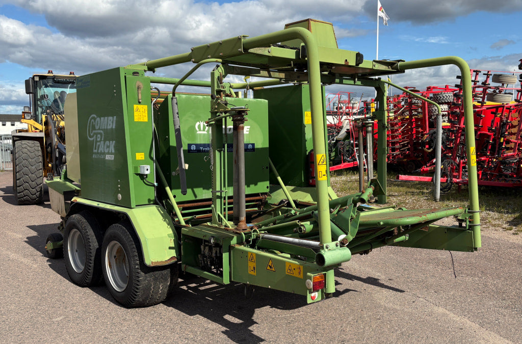 Rundbalspress Krone COMBI PACK 1250