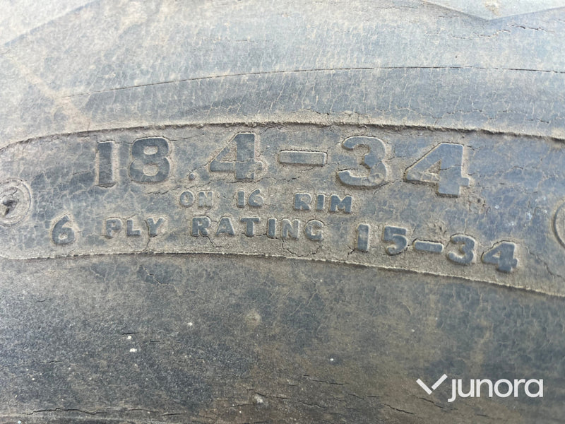 Dubbelmontage däck - 18.4-34