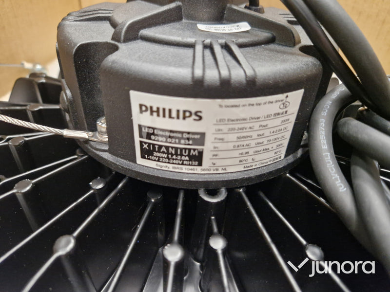 Ledbelysning12 st Highbay 200 W Philips drivdon Industribelysning