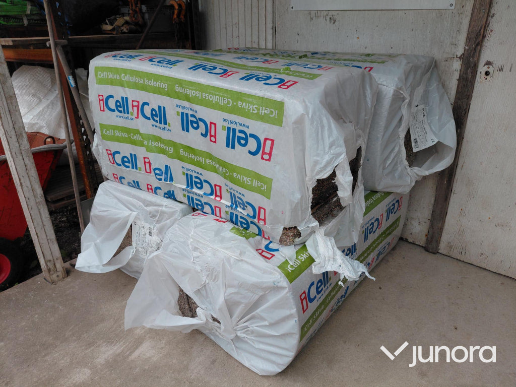 Isolering iCell W70E 4 balar fuktskadade, torkade