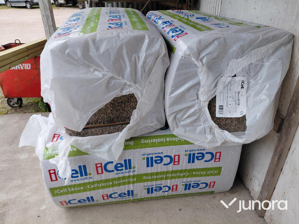 Isolering iCell W70E 4 balar fuktskadade, torkade