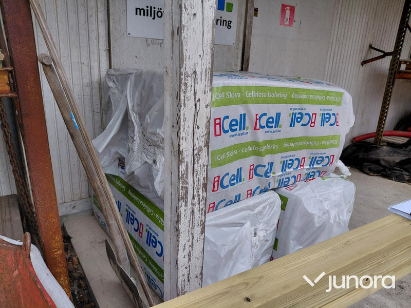 Isolering iCell W70E 4 balar fuktskadade, torkade