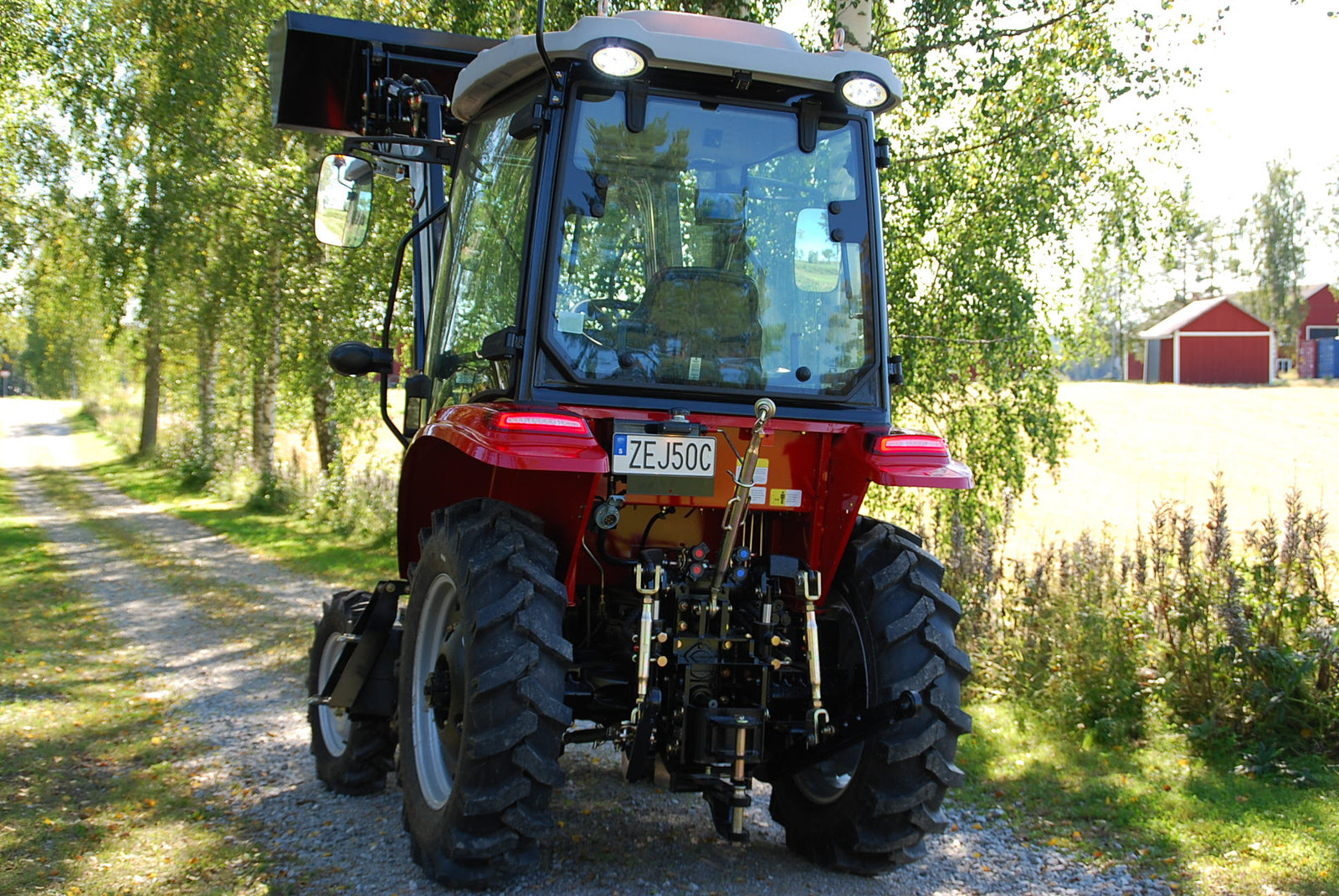 Traktor Gårdstrac 254 C 4WD med lastare