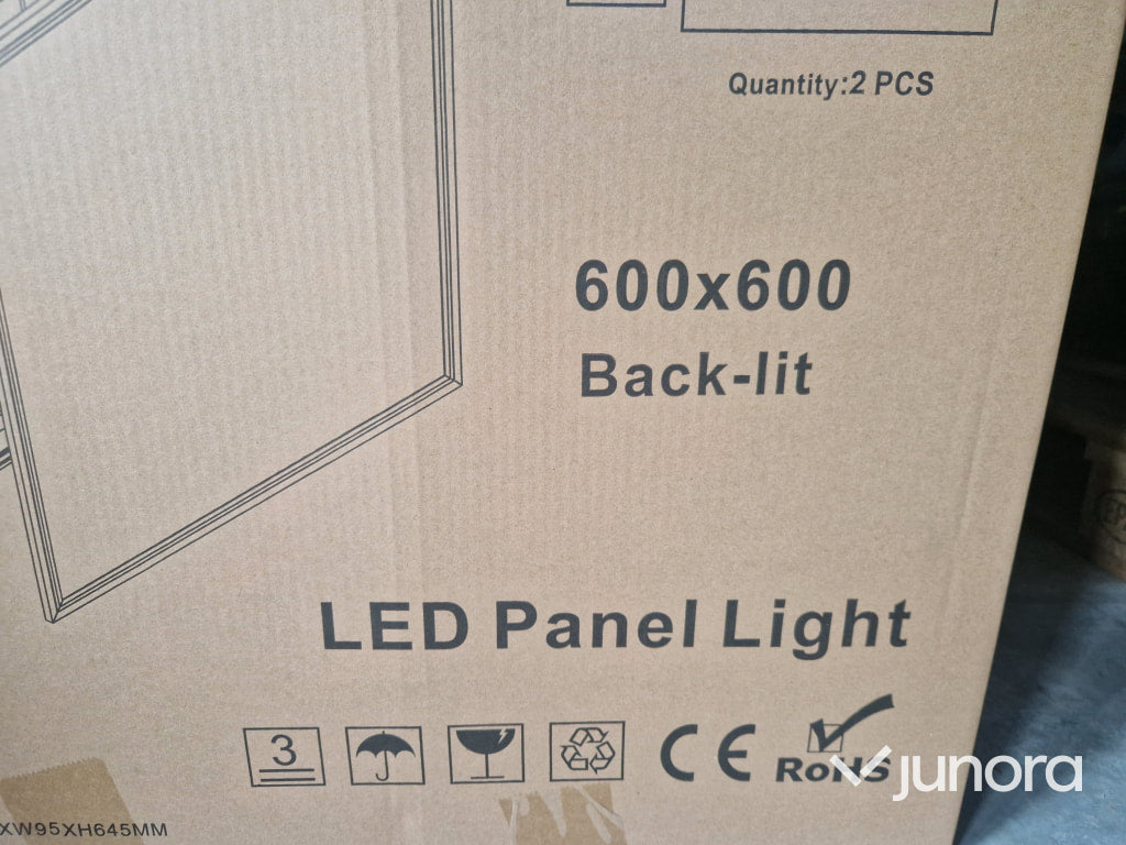 Ledpaneler - 600x600 4000k ljusfärg inklusive transformator