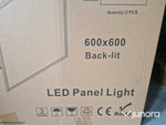 Ledpaneler 600x600 4000k ljusfärg inklusive transformator