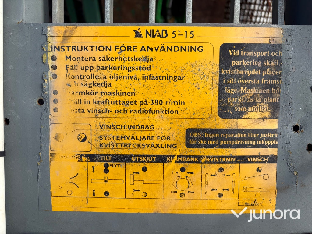 Traktorprocessor Niab 5-15