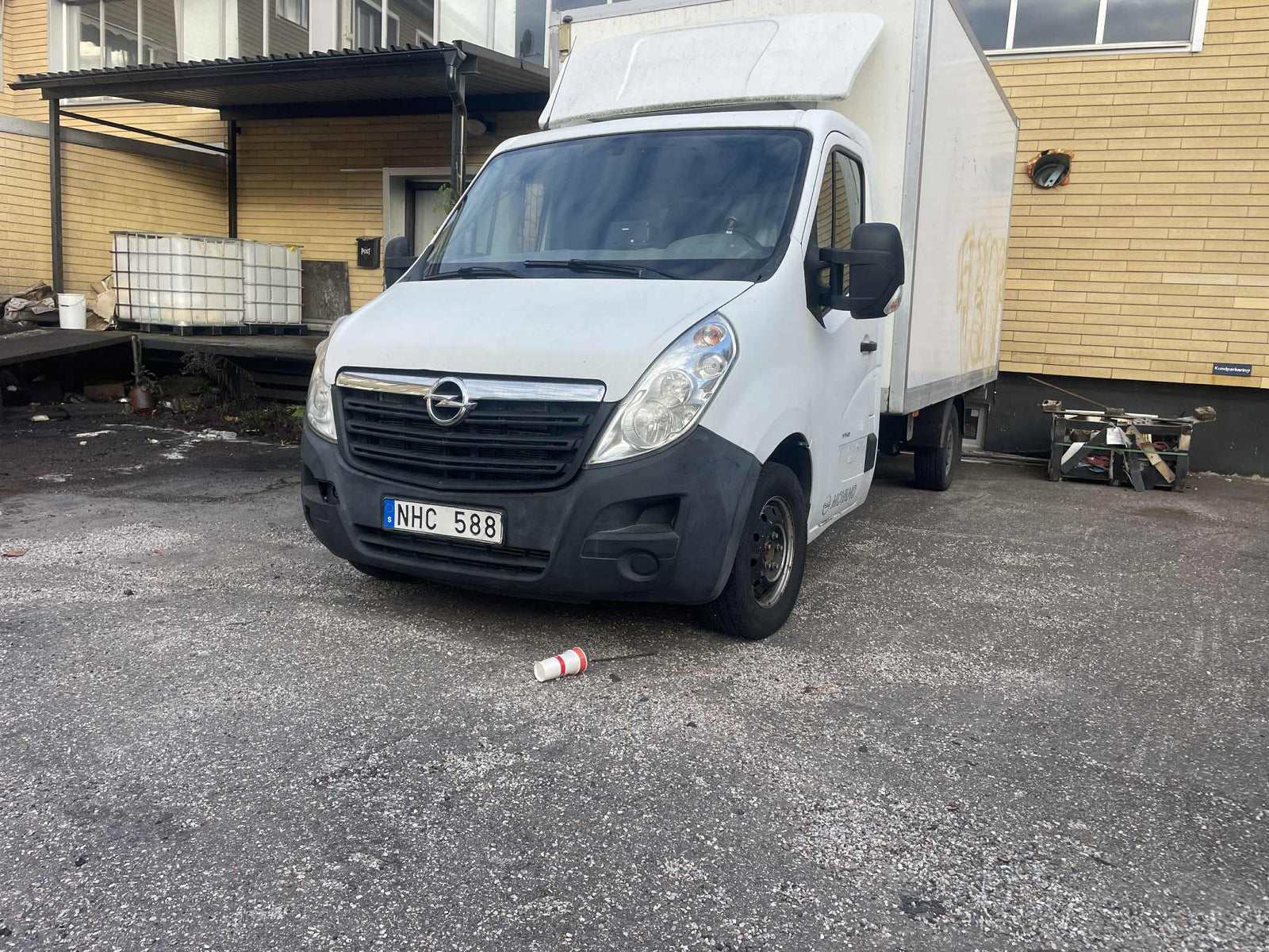 Lätt lastbil - Opel Movano, 3.5T 2.3 CDTI,  150 Hk 2012