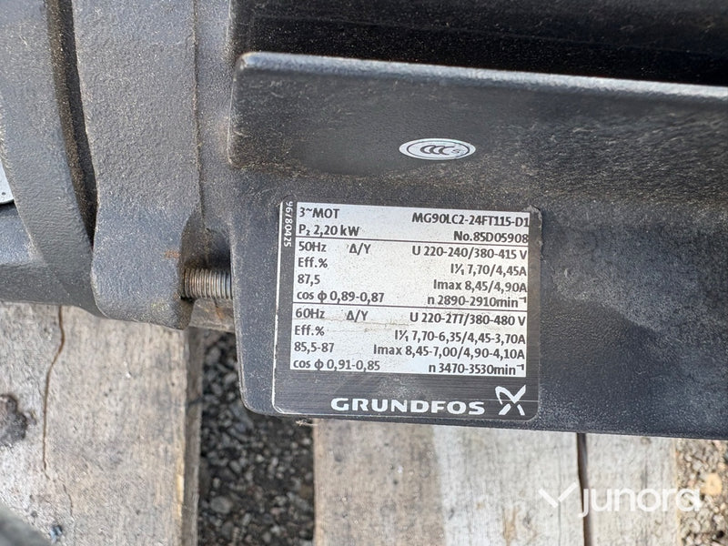 Tryckstegringspump - Grundfos CR5-11