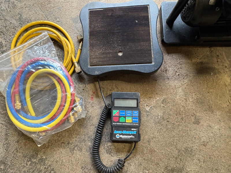 Vacumpump - Inkl våg, Till VVS