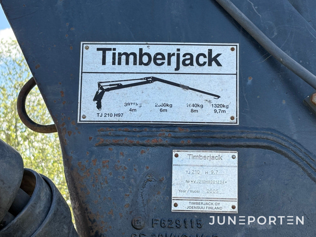 Skördare Timberjack 1270C