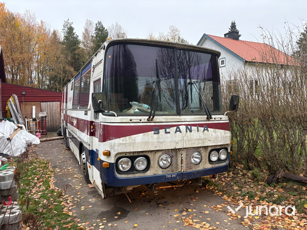 Buss Scania BR 85S Super, husbilsprojekt