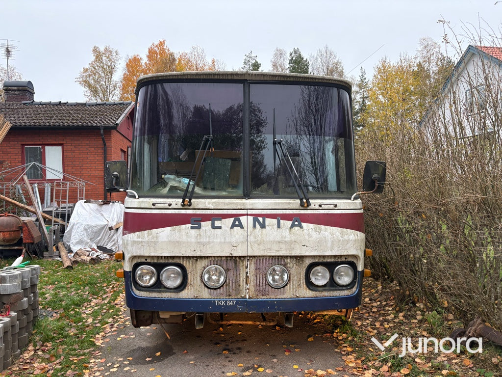 Buss Scania BR 85S Super, husbilsprojekt