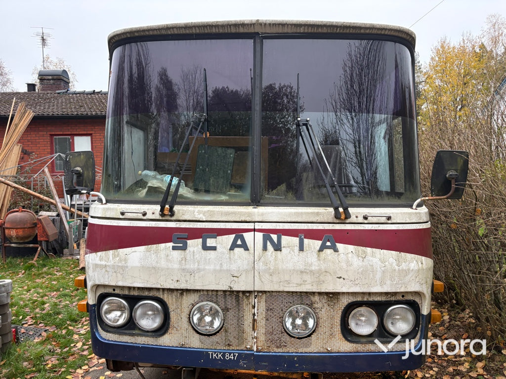 Buss Scania BR 85S Super, husbilsprojekt