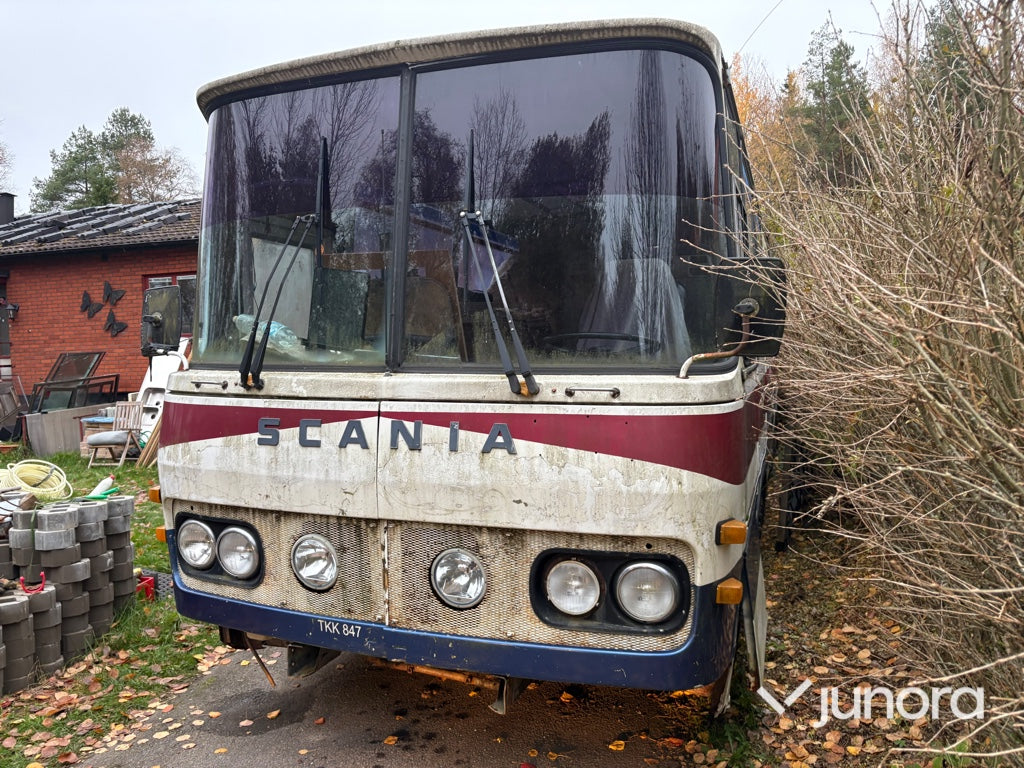 Buss Scania BR 85S Super, husbilsprojekt