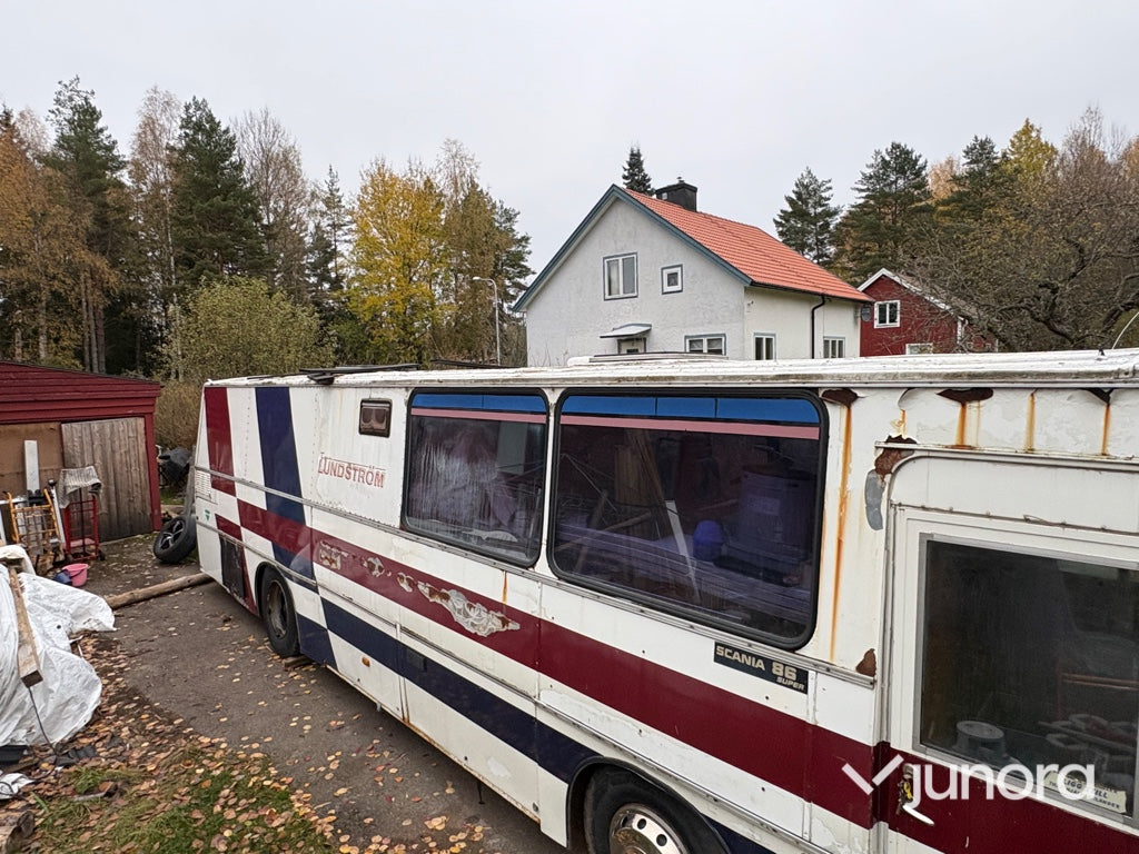 Buss Scania BR 85S Super, husbilsprojekt