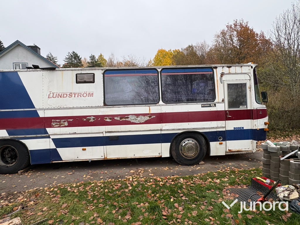 Buss Scania BR 85S Super, husbilsprojekt