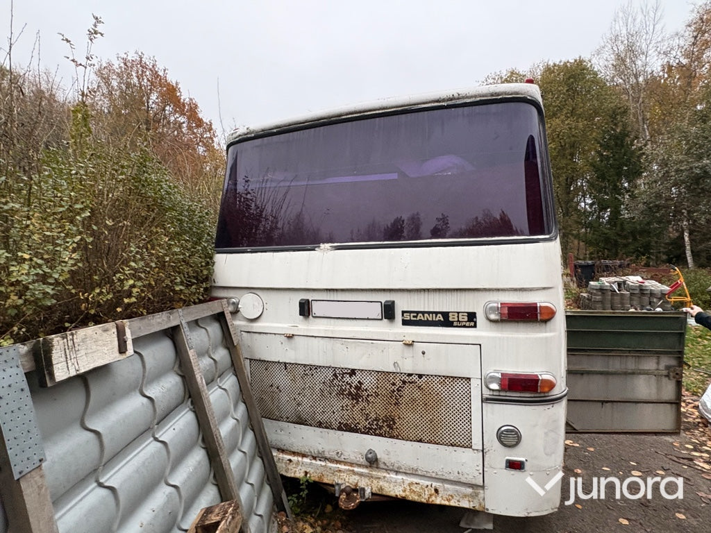 Buss Scania BR 85S Super, husbilsprojekt