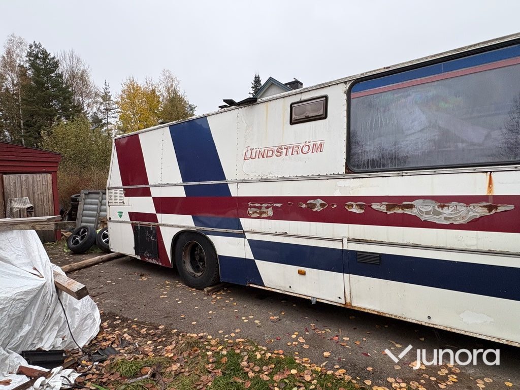 Buss Scania BR 85S Super, husbilsprojekt