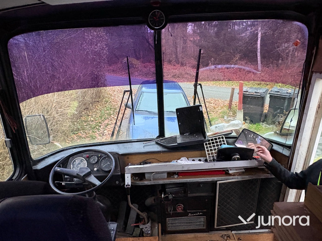 Buss Scania BR 85S Super, husbilsprojekt